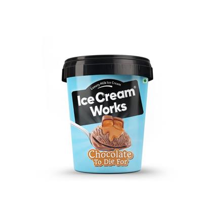 Ice Cream Works Ice Cream - Chocolate To Die For Tub, 450Ml