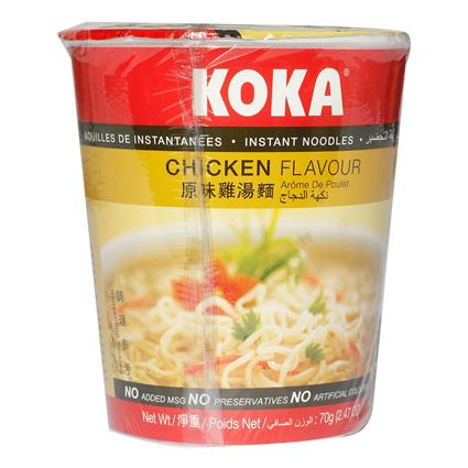 Koka Bowl Noodles Chicken Original, 90G Cup