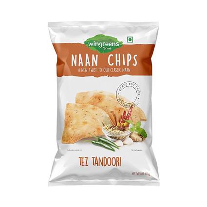 Wingreens Farms Tez Tandoori Naan Chips 150G Bag