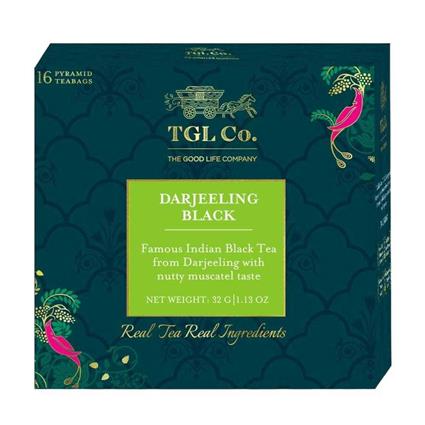 Tgl Co Darjeeling Black Tea Bags 32 Gm