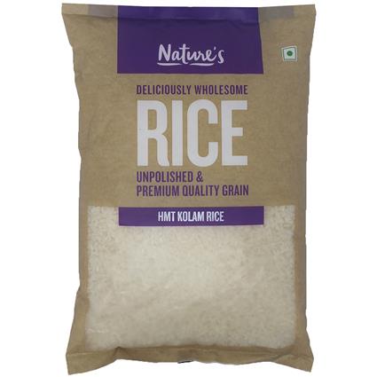 Natures Premium Hmt Kolam Rice, 1Kg Pouch
