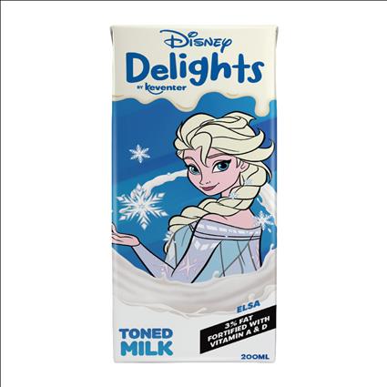 Keventer Delights Toned Milk, 200Ml