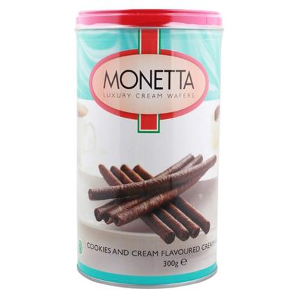 Monetta Cookies & Cream Wafer Sticks 300G