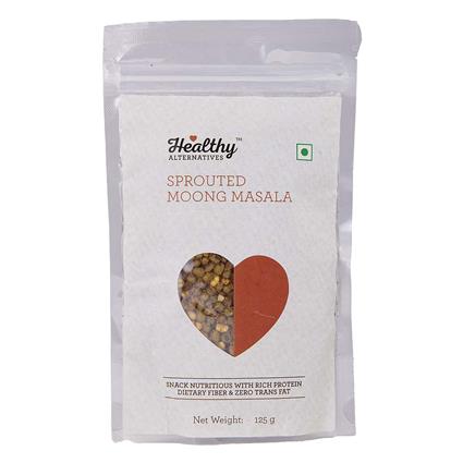 Healthy Alternatives Sprouted Masala Moong 125G