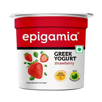 Epigamia Greek Yogurt Strawberry 90G Cup