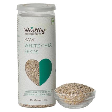 Healthy Alternatives Raw White Chia Seeds, 175G