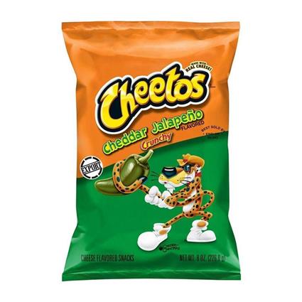 Cheetos Cheese Snacks Cheddar Jalapeno 226.8G Pouch