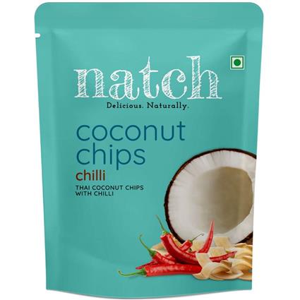 Natch Coconut Chips Chilli 40G