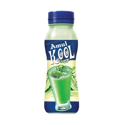 Amul Kool Milk - Elaichi Flavour, 180 Ml Pet Bottle