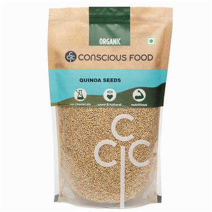 Conscious Food White Quinoa Seeds 340G Pack