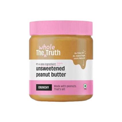 The Whole Truth Creamy Unsweetened Peanut Butter 325G Jar