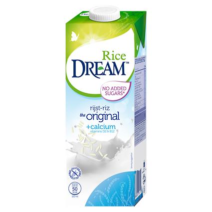 Rice Dream Original Organic Rice Milk, 1L Tetra Pack