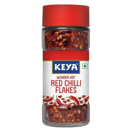Keya Flakes Red Chilly 40G Bottle