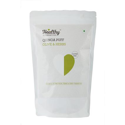Ha Quinoa Puff Olive N Herbs 100G