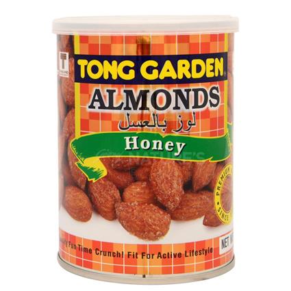 TONG GARDEN HONEY RSTD ALMOND TIN 140g