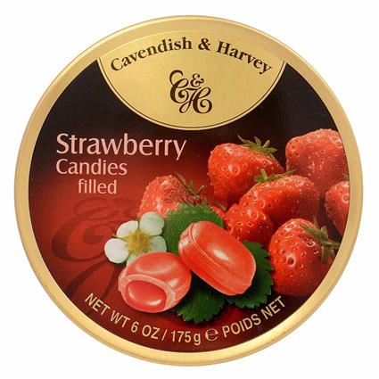Cavandish & Harvey Drops Strawberry, 175G Box