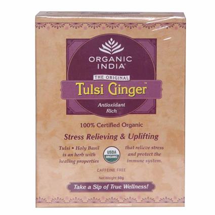 Tulsi Ginger Tea - Organic India