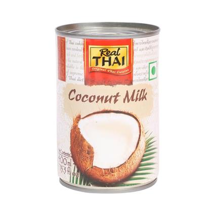 Real Thai Coconut Milk Extract  55%Lite 400Ml Can