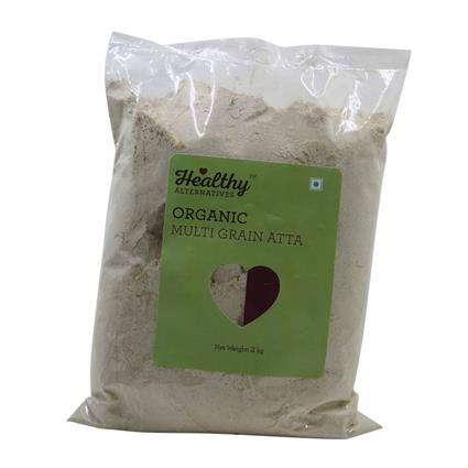 Healthy Alternatives Organic Multigrain Flour, 2Kg Pouch