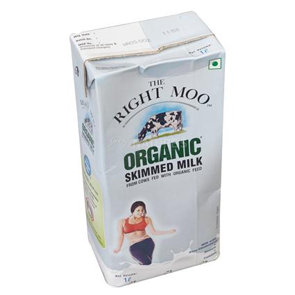 Right Moo Organic Skim Milk, 1L