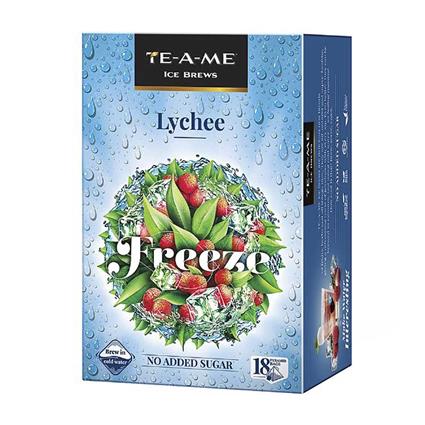 Te-A-Me Freeze Lychee Ice Infusion Tea Box 18 Tea Bags