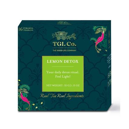 The Goodife Company Lemon Detox Tea Box 16 Tea Bags