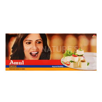 Amul Processed Cheese Block, 500 G Carton