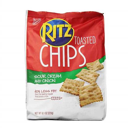 Ritz  Sour Cream & Onion Chips 100G