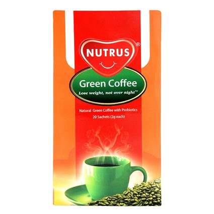 Nutrus Green Coffee, 20 Tea Bags