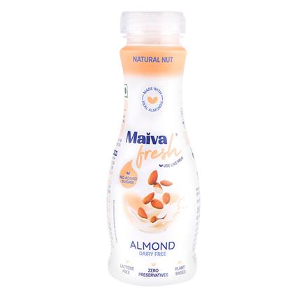 Maiva Fresh Almond Milk - Unsweetened (Natural Nut) - Plant Based Milk 250 ML
