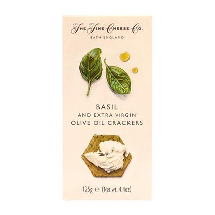 The Fine Cheese Co. Basil Crackers 125G