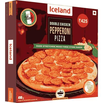 ICELAND DOUBLE CHICKEN PEPPERON PIZZA 41