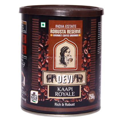 Devi Kaapi Royal Robusta Reserve Coffee, 250G Tin