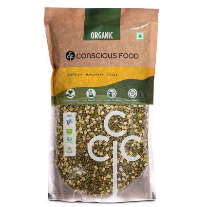 Conscious Food Split Mung Bean 500G Pouch