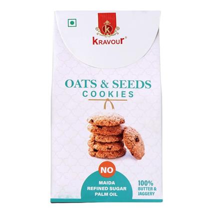 Kravour Butter & Jaggery Cookies 150 Gm