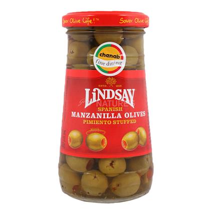 Manzanilla Olives  w/  Pimiento Stuffed - Lindsay
