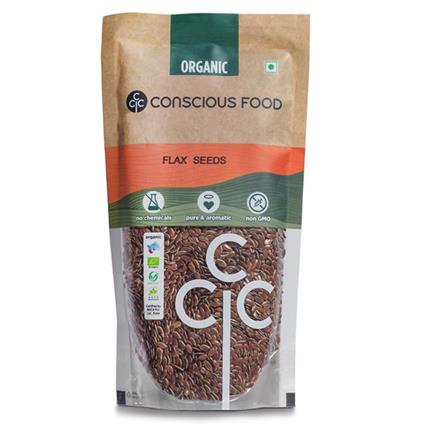 Conscious Food Flax Seeds 200G Pouch