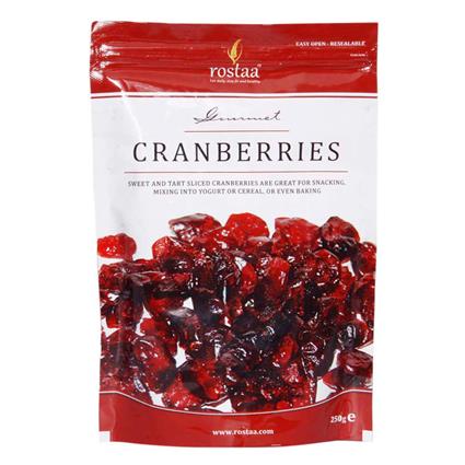 ROSTAA CRANBERRIES SLICE STD POUCH 200G