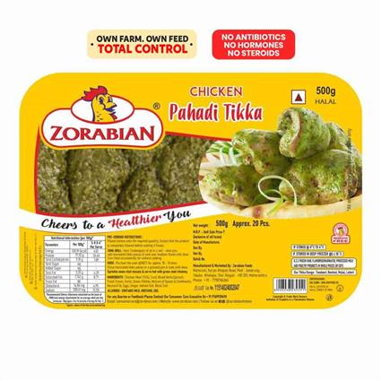 Zorabian Chicken Bl Pahadi Marinate 500G