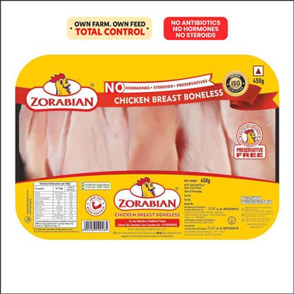 Zorabian Chicken Breast Boneless 450G