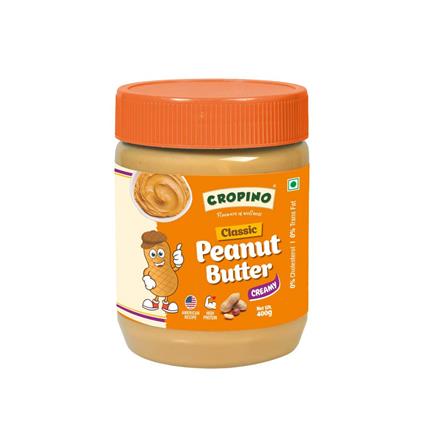 Cropino Classic Peanut Butter Creamy 400G Jar