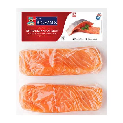 Big Sams Salmon Skinon Portions ,250G