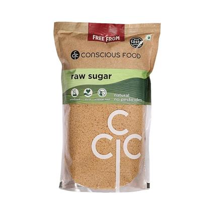 Conscious Food Sugar Raw 500G Pouch