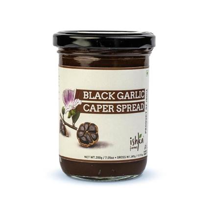 Black Garlic Caper Spread 200 gm