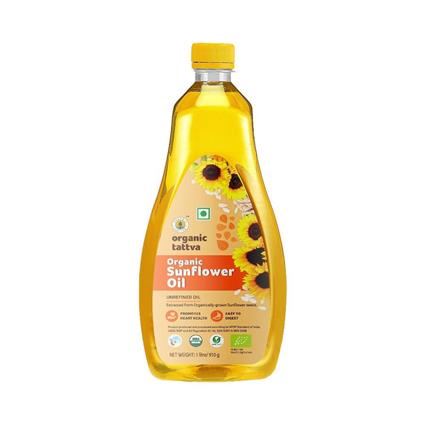 Organic Tattva Sunflower Oil Organic 1L