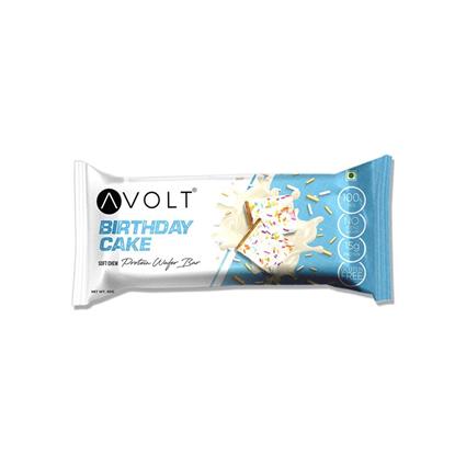 AVOLT PROTEIN WAFER BAR 50G BIRTHDAY CAKE