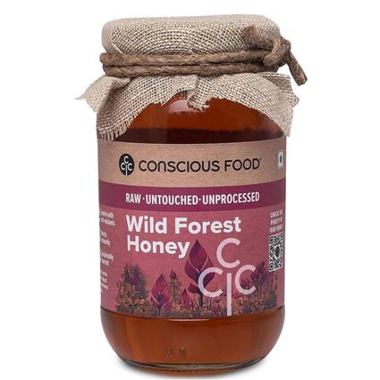 Conscious Food Wild Forest Honey 500G Jar