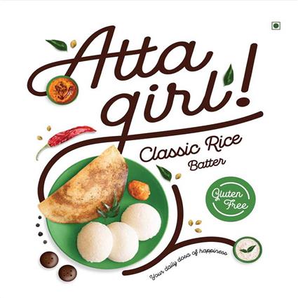 Attagirl Classic Rice Batter For Idlis Dosas 900G Pouch