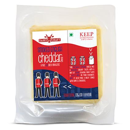Dairycraft Smokd English Cheddar Cheese, 200G Pack