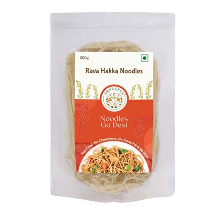 Senseful Rava Hakka Noodles - 200 Gm
